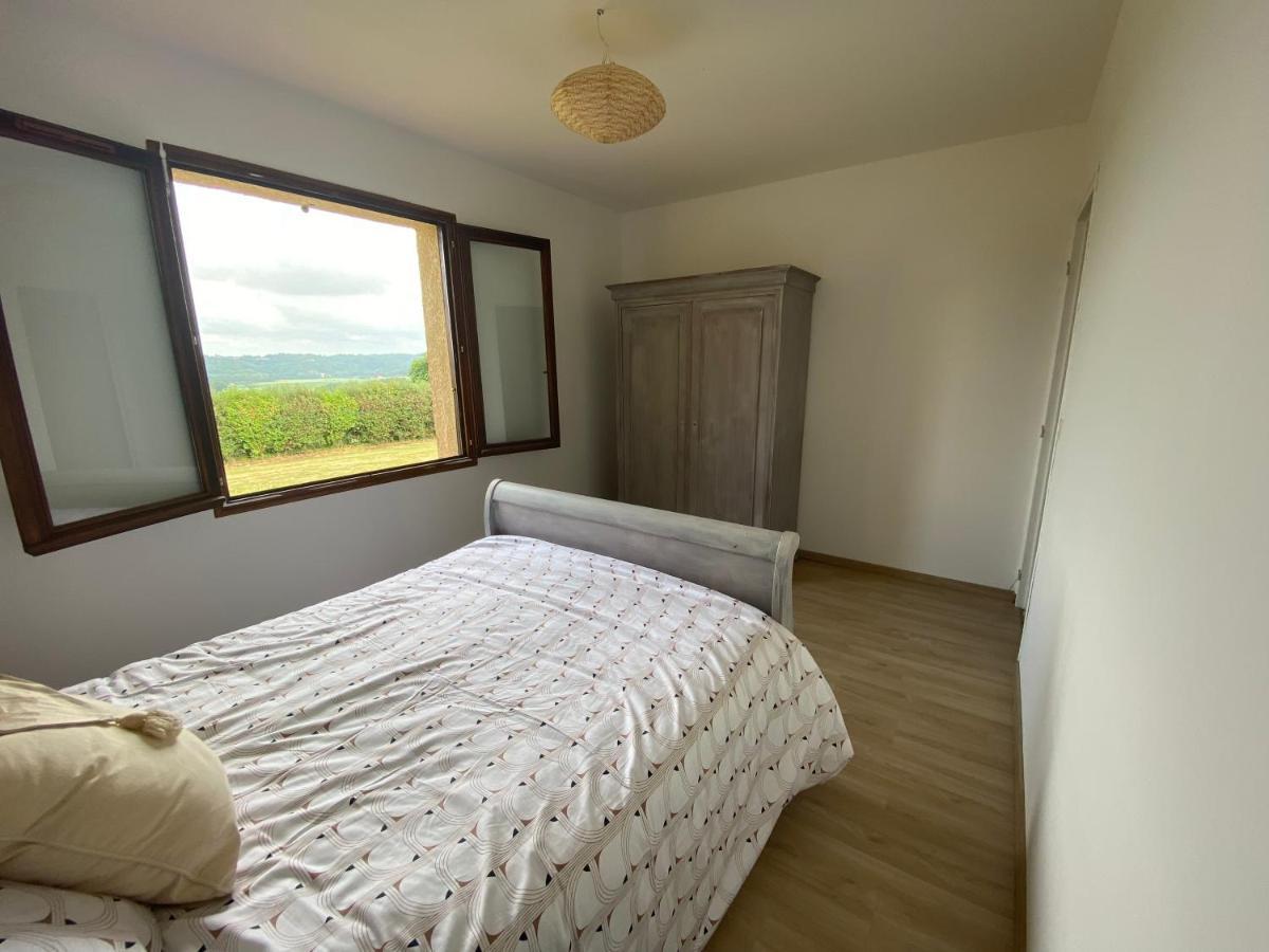 Maison En Campagne Avec Vue Sur Les Pyrenees Estampes Bagian luar foto