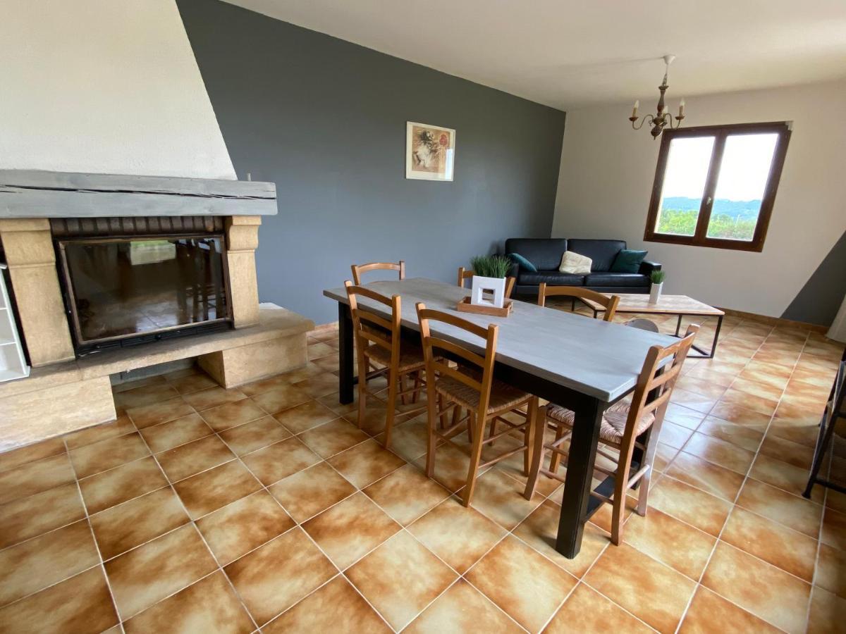 Maison En Campagne Avec Vue Sur Les Pyrenees Estampes Bagian luar foto